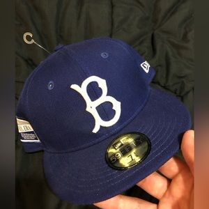 New Era 7 1/8 100th Year Anniversary Dodger Hat